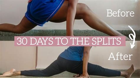 I Did Blogilates 30 Days To Splits BEFORE AFTER YouTube