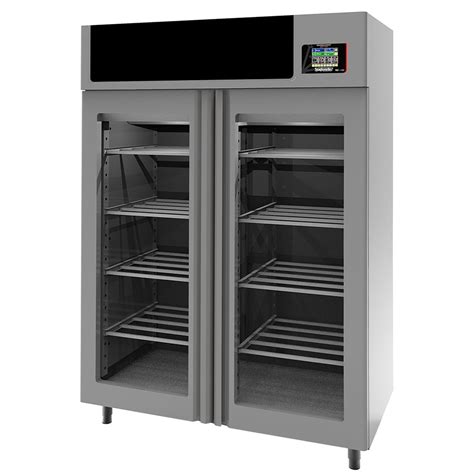 So the design will need to take into account turning the compressor on the fridge on and off (with the temperature. Stagionello 58" Glass Door Stainless Steel Meat Curing ...
