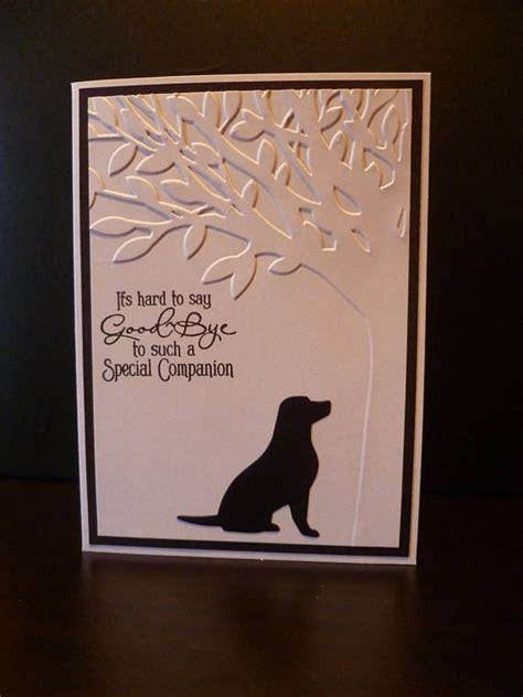 Dog Sympathy Cards Paper Greeting Cards