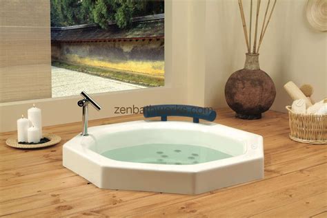 Extra deep soaking tub shower combo : The extra deep Nagano bath - a true soaking tub with bench ...