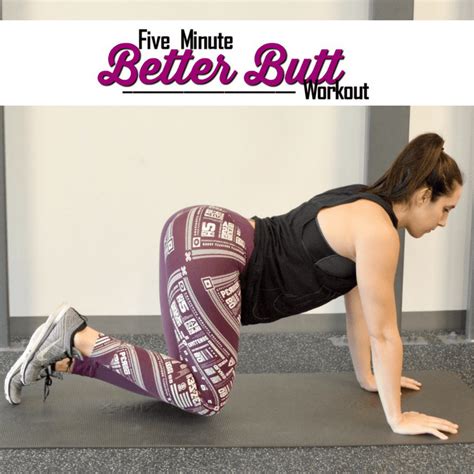 Minute Better Butt Workout Sweat Fixx
