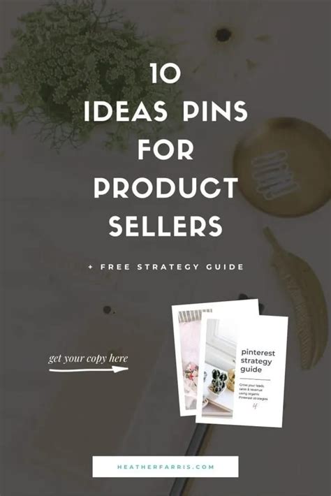 How To Use Idea Pins On Pinterest For Product Sellers Infographic