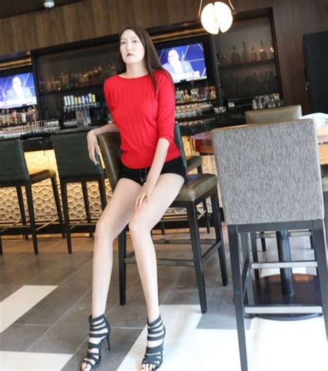 a mongolian woman rentsenkhorloo has the world s longest legs caaox