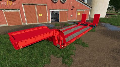 Broughan Low Loader Trailer V 11 Fs19 Mods Farming Simulator 19 Mods