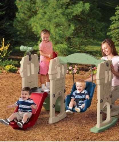 Outdoor Swings Slides And Gyms For Sale Ebay Little Tikes Little
