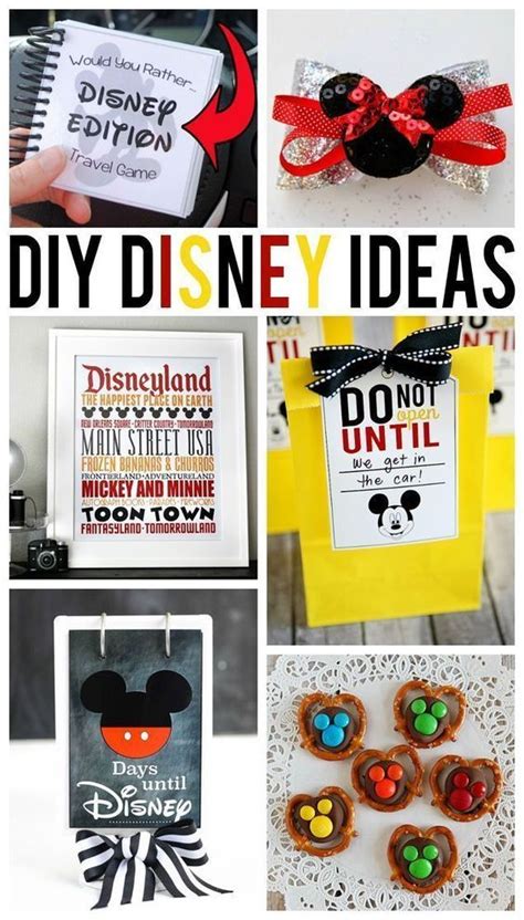 Diy Disney Ideas Eighteen25 Disney Diy Disney Crafts Disney Trips