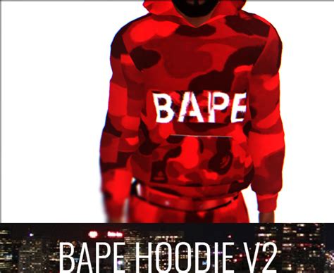 Bape Hoodie V2 Bape Hoodie Mens Outfits Bape