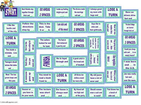 Word Pairs Or Binomials Animated Board Game Teaching Resources