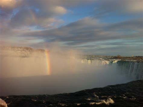 Rainbow Over Niagara Falls Niagara Falls Natural Landmarks Niagara