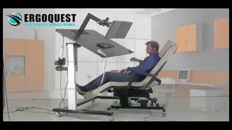Zero Gravity Chair And Ergonomic Desk Youtube