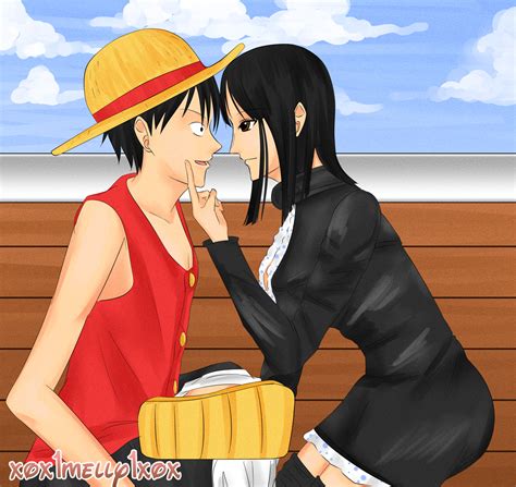 Luffy Robin Close Color By Xox1melly1xox On Deviantart