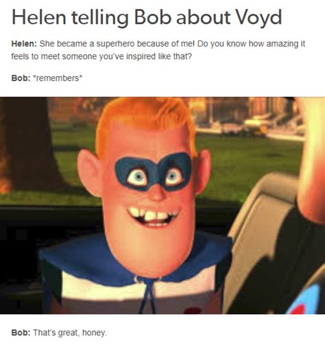 Hopefully Voyd Wont Turn Bad The Incredibles Disney Memes Disney Funny Disney Movies