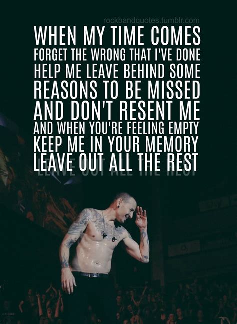 chester bennington | Tumblr | Park quotes, Linkin park wallpaper