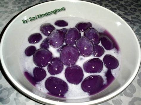 Bubur candil ubi ungu kenyal kenyal bubur candil kanji bubur candil klepon ubi ungu candil ubi kuning. Kolak Biji Salak Ubi Ungu, Kenyal Manisnya Begitu Menggoda ...