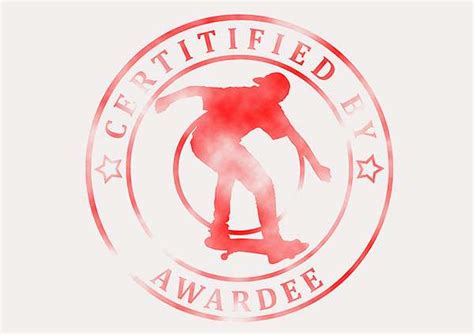 Free Skateboarding Certificate Templates Add Printable Badges And Medals