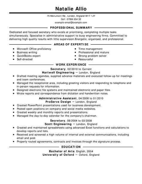 The simple resume examples simplifies matters to a vast extent. Free CV Examples to Get the Job - Live Career UK