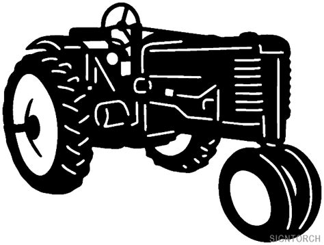Tractor Readytocut Vector Art For Cnc Free Dxf Files