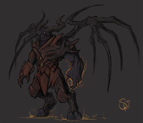 Lucifer The Doombringer By Halycon450 On Deviantart Monster Concept