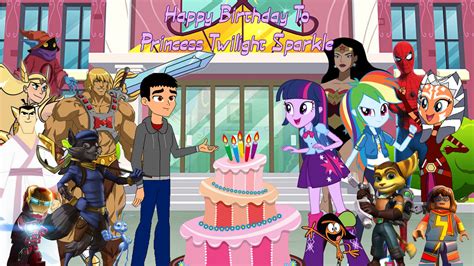 Happy Birthday To Princess Twilight Sparkle By Batboy101 On Deviantart
