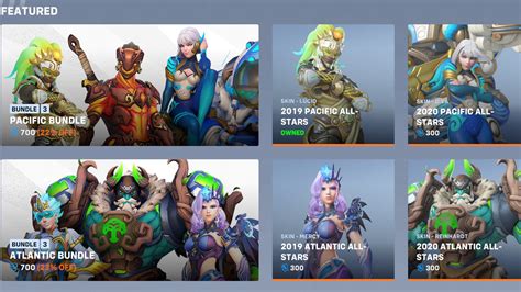 overwatch league all star skins back in overwatch 2 store