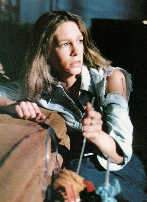 Halloween Movie Still 1978 Jamie Lee Curtis As Laurie Strode The Daughter Of Janet Leigh