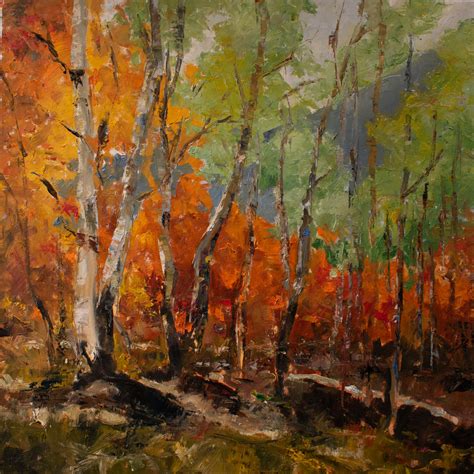 Autumn Hills By Hyatt Moore Painter