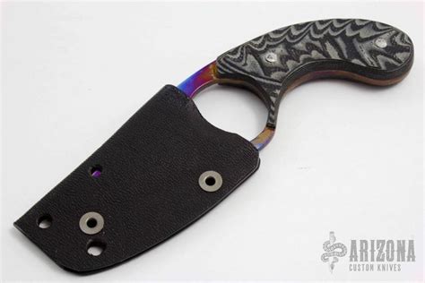 Titanium Neck Knife Arizona Custom Knives