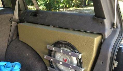 Speaker box for XJ | Jeep xj, Jeep cherokee xj