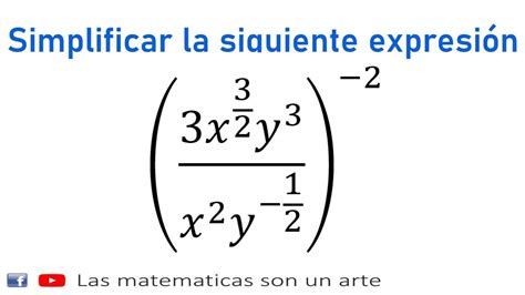 Simplificación De Expresiones Algebraicas Ejercicio Resuelto 2 Youtube