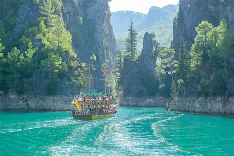 From Antalya Green Canyon Boat Trip Wlunch And Drinks Getyourguide