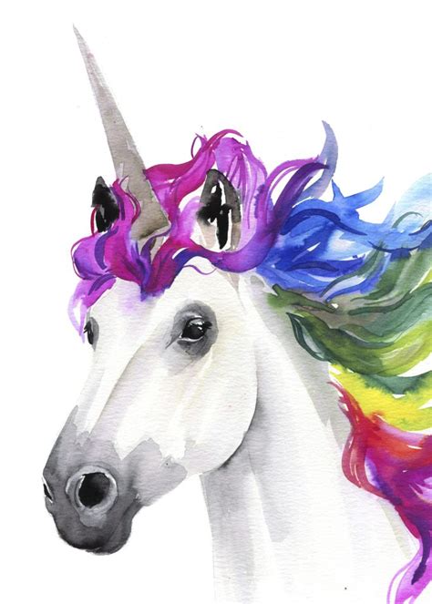 Rainbow Unicorn Watercolor Paint Kit Lets Make Art Watercolorarts