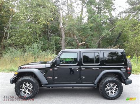 2021 Jeep Wrangler Unlimited Rubicon 4x4 In Black For Sale Photo 4