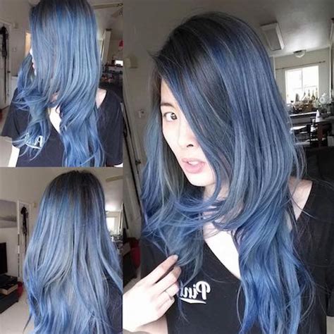 36 Denim Hair Color Ideas To Match Your Jeans In 2017