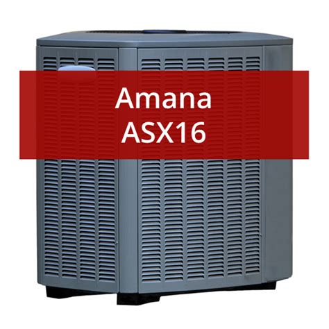 Amana Asx16 Air Conditioner Review And Price Furnacepricesca