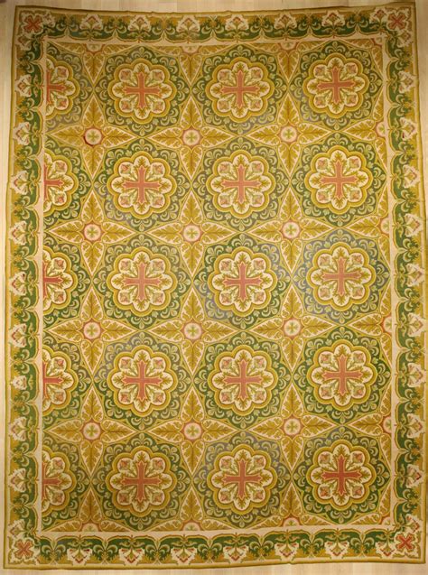 English Needlework Neo Gothic Carpet C John