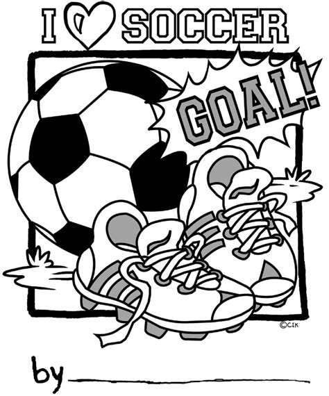 Soccer Coloring Sheets For Kids Coloring Pages