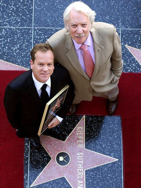 Kiefer And Donald Sutherland Talented Families Heart