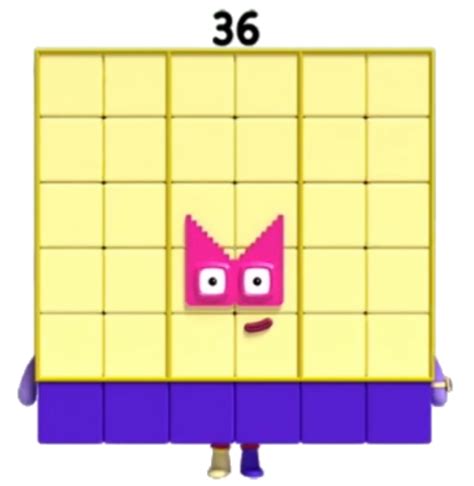 Thirty Six From Numberblocks By Alexiscurry On Deviantart