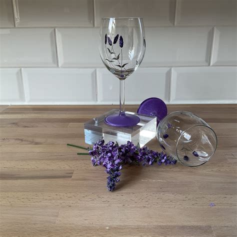 Lavender Wine Glass Concepts Art By Design