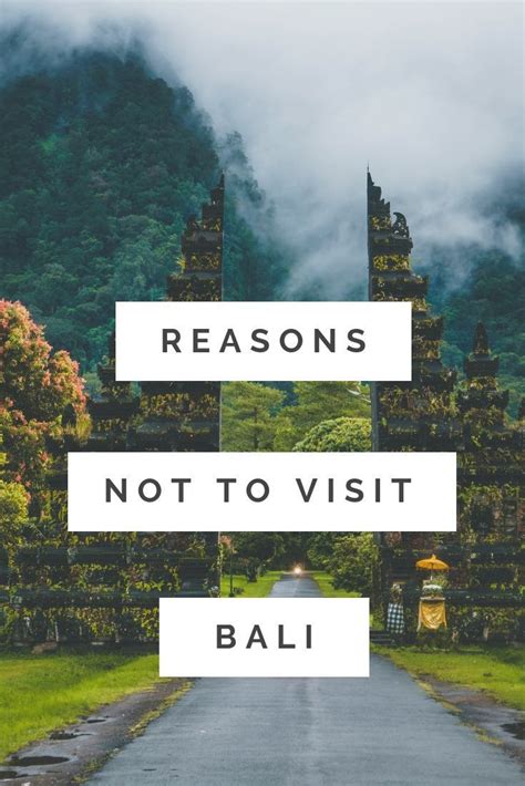 Bali Travel Tips Reasons Not To Visit Bali Ramblingj Bali Travel