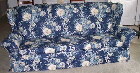 Custom Made Slipcovers Early American Sofa