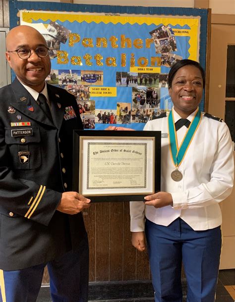 Senior Army Instructor Receives Honor For Service Alabama Jrotc