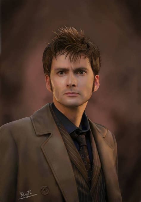 David Tennant Fan Art Décimo Doctor Doctor Who 10 Doctor Who Fan Art