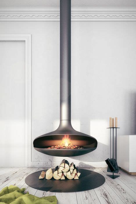 Contura's favourite small wood burning stoves. SSW_005 | Scandinavian fireplace, Hanging fireplace ...