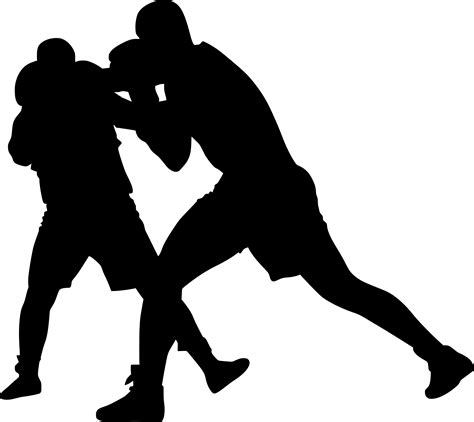 10 Boxing Silhouette Png Transparent