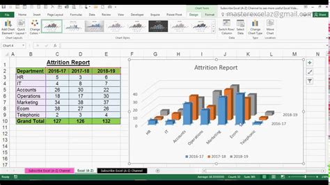 How To Create 3d Column Chart In Ms Excel 2013 Youtube Riset