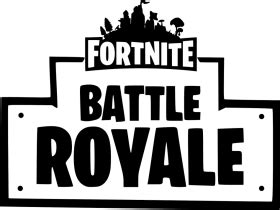 The current logo was introduced in november 2015. fortnite logo black and white png - Free PNG Images | TOPpng
