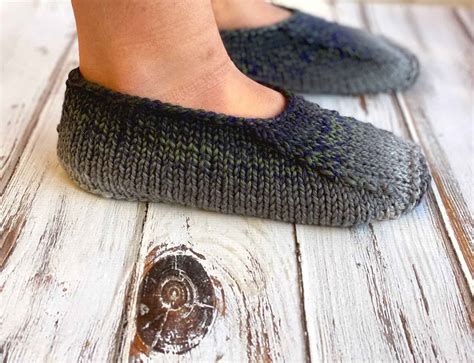 Knit Slippers Love Life Yarn