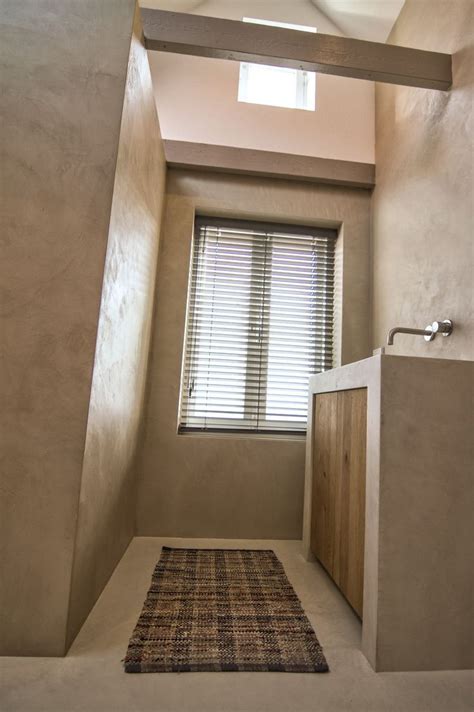 beton ciré badkamer wanden design