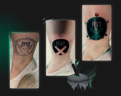 Ffvii Tattoo Design On Behance